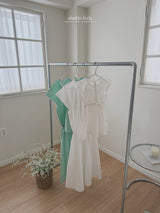 ［aladin］Shirring one-piece (mom)