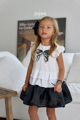 ［jujua］Ribbon tee
