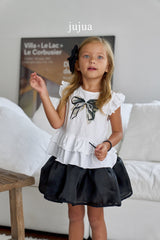 ［jujua］Ribbon tee