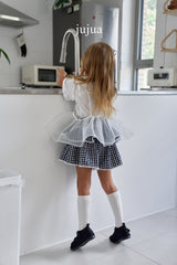 ［jujua］Organza apron