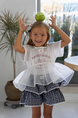 ［jujua］Organza apron