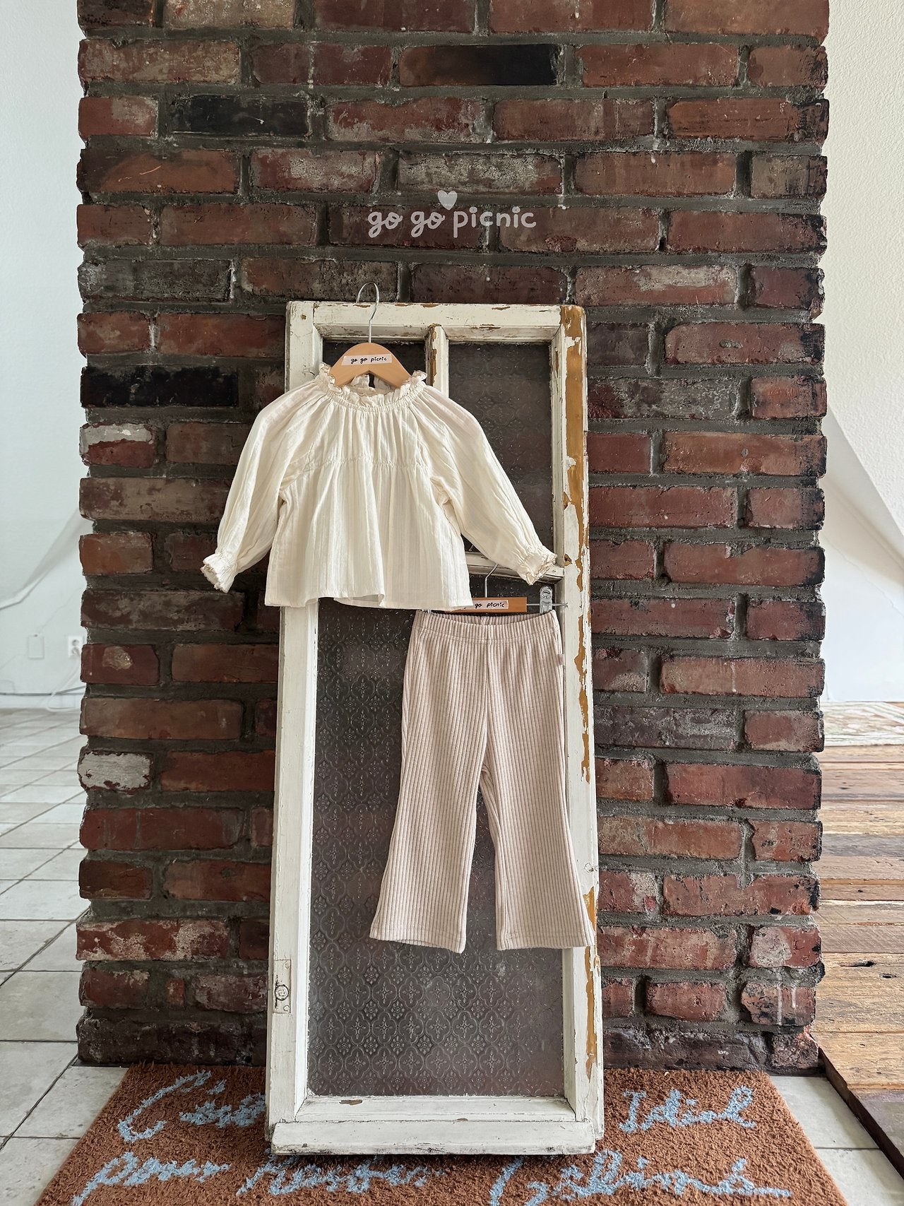 ［gogo picnic］Luna bootscut pants