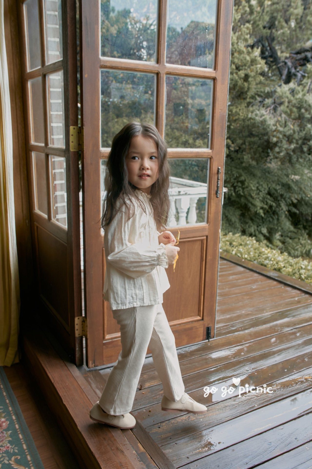 ［gogo picnic］Luna bootscut pants