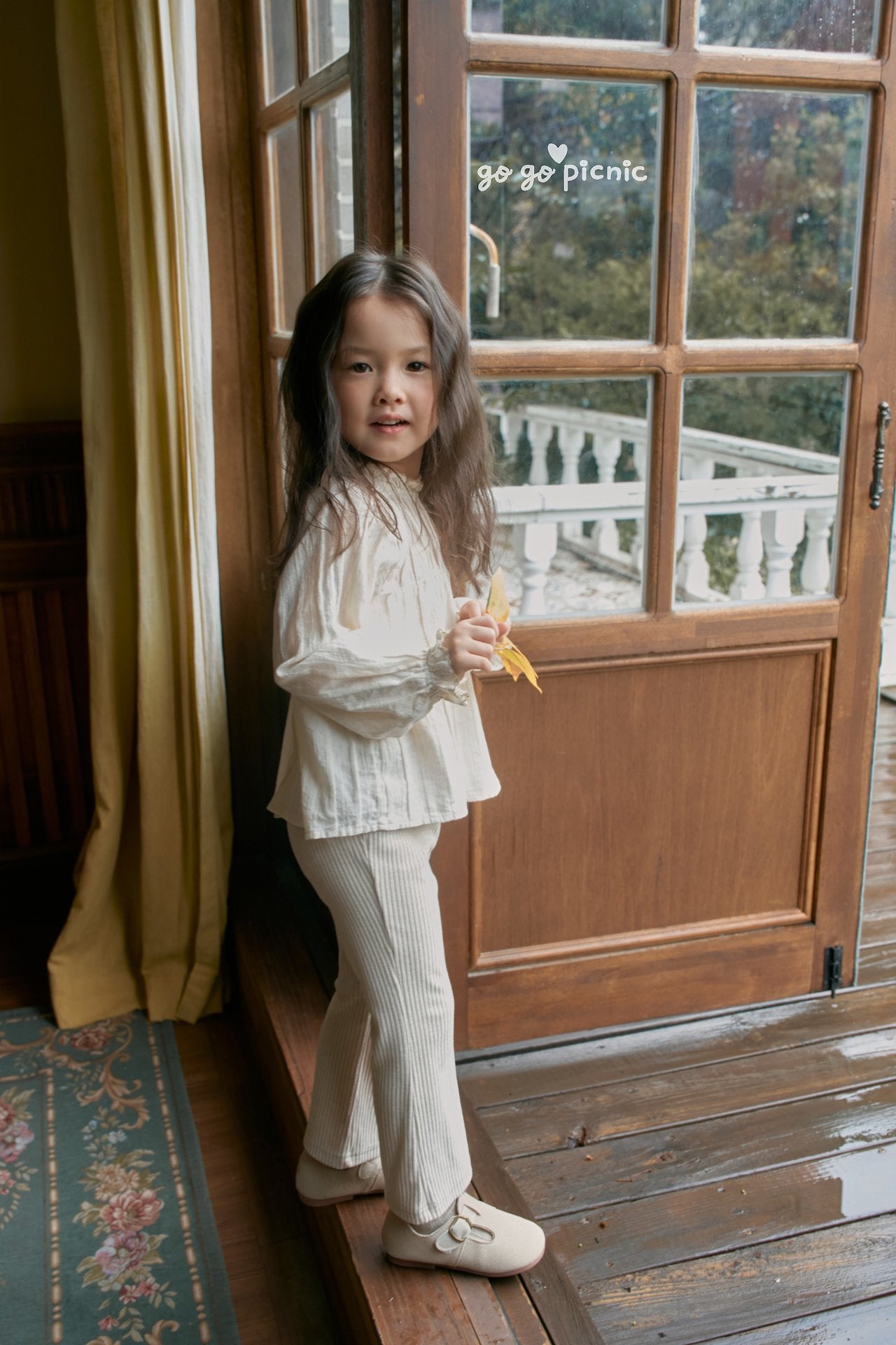 ［gogo picnic］Luna bootscut pants
