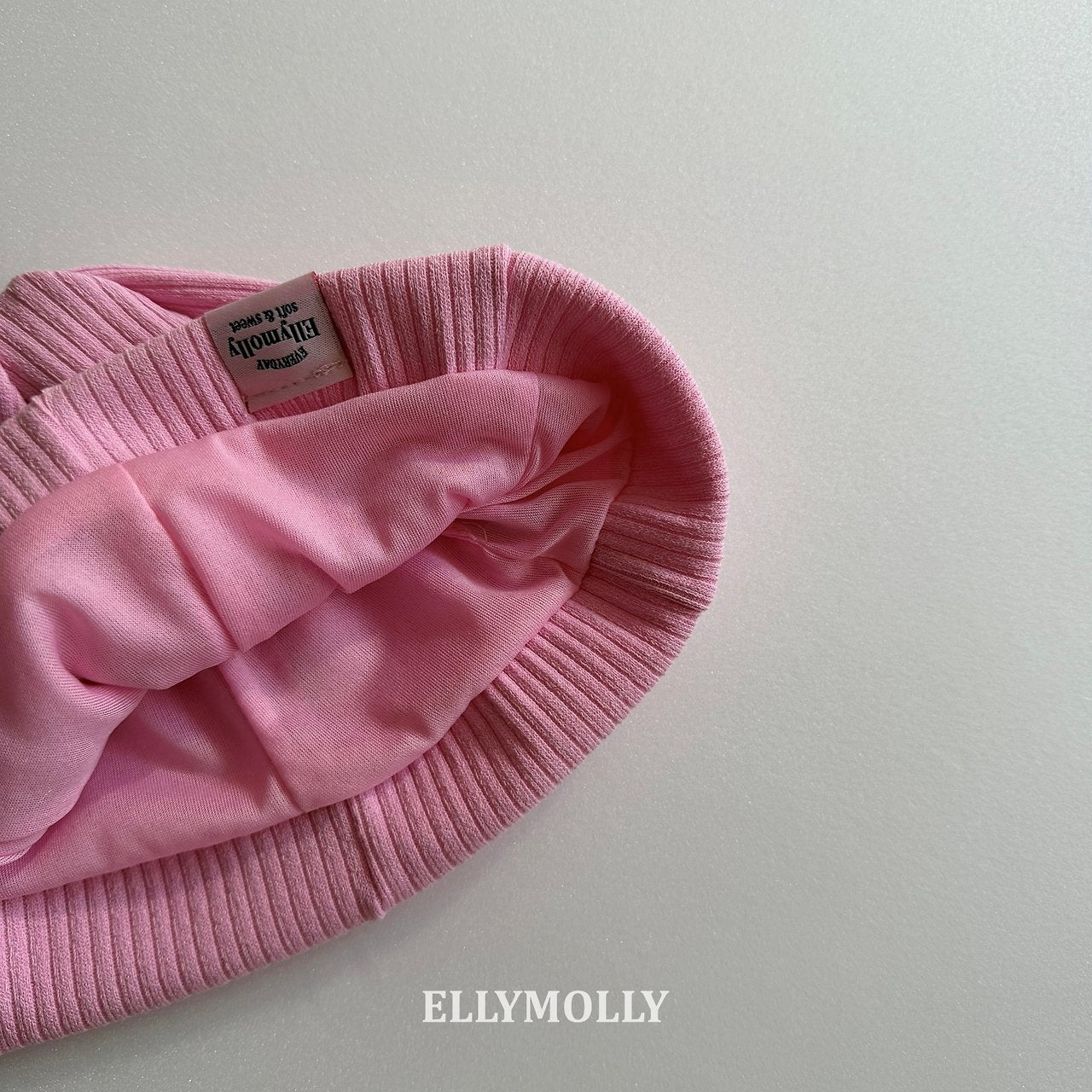［ELLY MOLLY］All day rib beanie