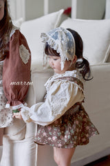 ［marron］Lauren suspender suit