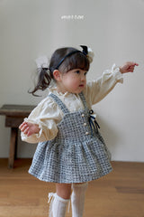 ［marron］Tweed sera rompers