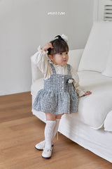 ［marron］Tweed sera rompers