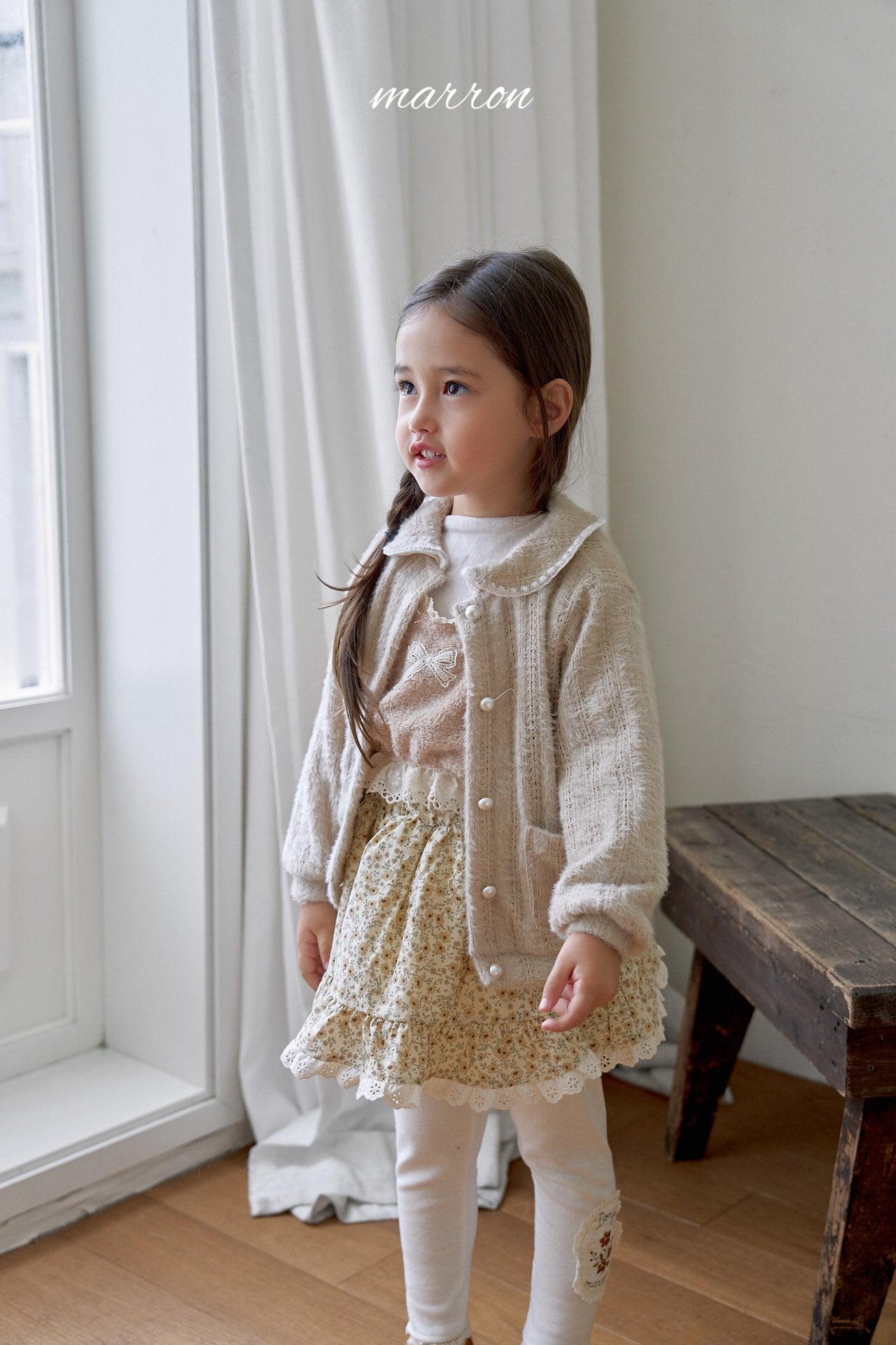 ［marron］Chloe softy cardigan
