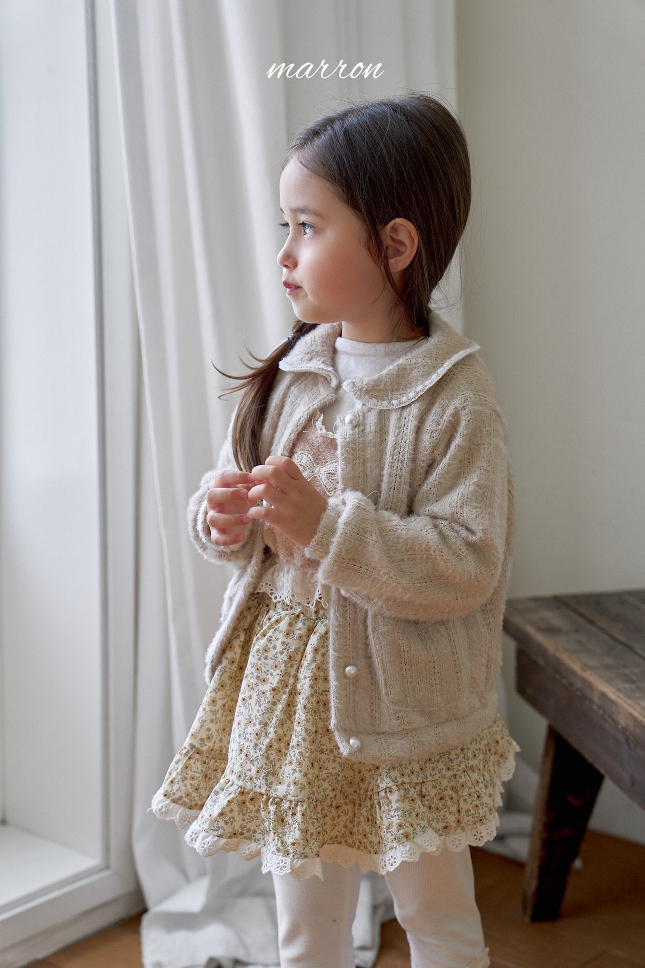 ［marron］Chloe softy cardigan