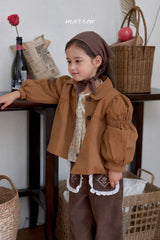 ［marron］Rose pocket pants