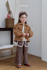 ［marron］Rose pocket pants