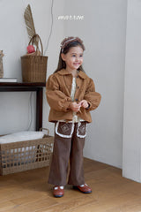 ［marron］Rose pocket pants