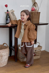 ［marron］Rose pocket pants