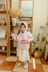 ［milk powder］Puff fleece jumper
