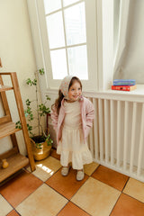 ［milk powder］Puff fleece jumper