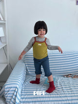 ［pipi］Contrast camisole