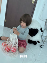 ［pipi］Stripe pumpkin pants