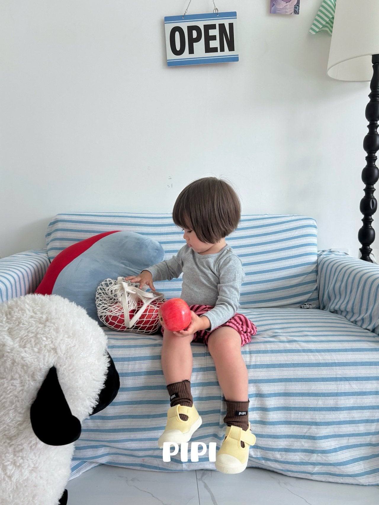 ［pipi］Pipi rib socks