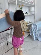 ［pipi］Terry pumpkin pants