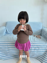 ［pipi］Terry pumpkin pants