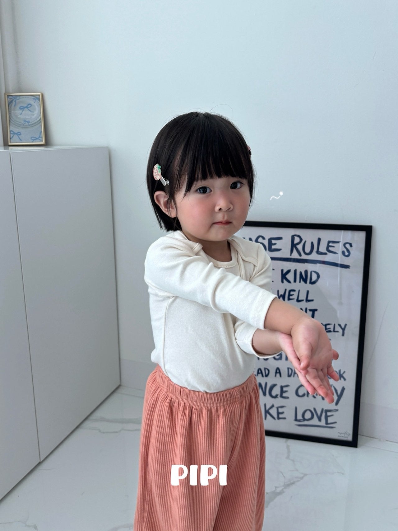 ［pipi］Basic soft tee