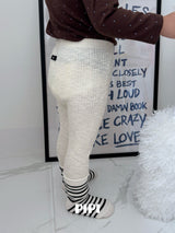 ［pipi］Color rib leggings