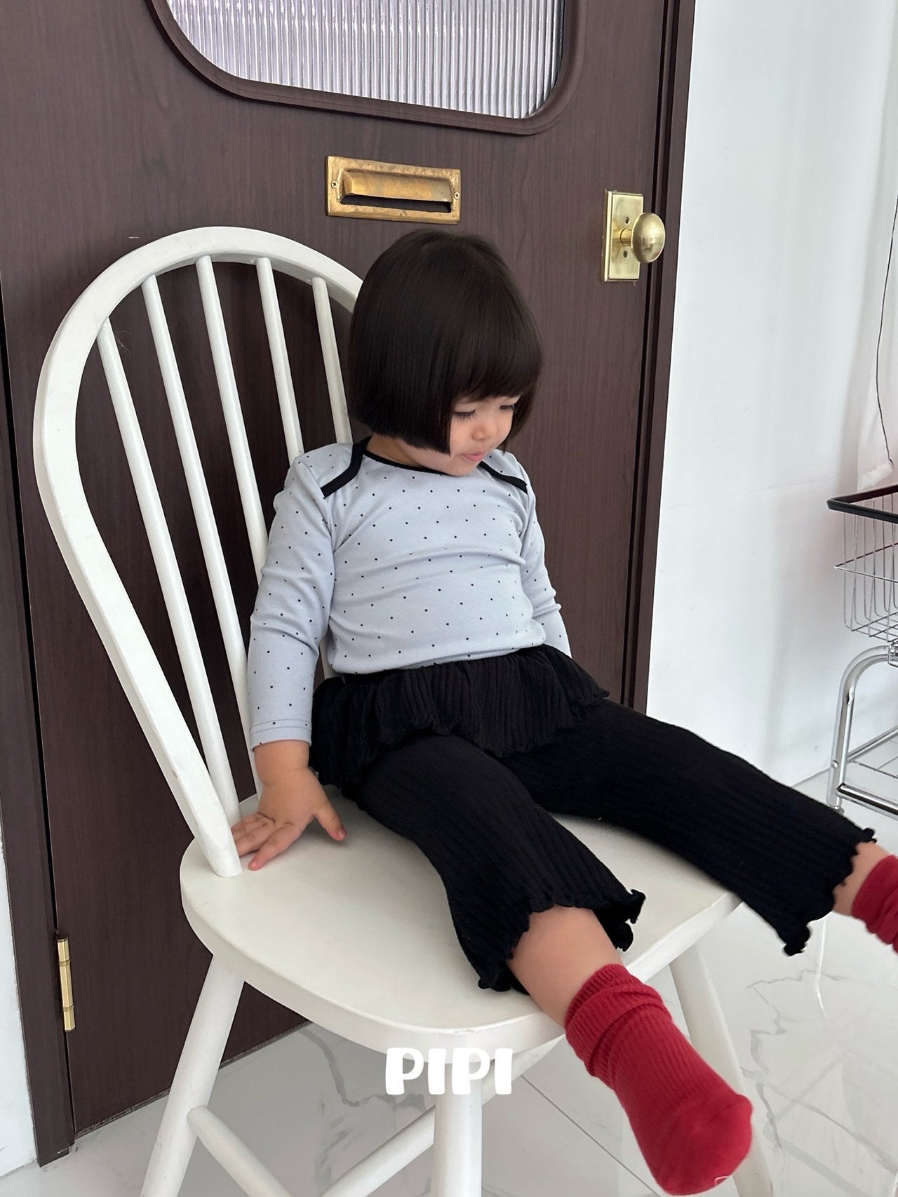 ［pipi］Frill mellow tutu pants