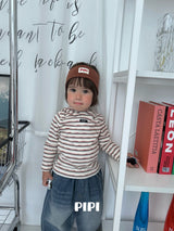 ［pipi］Banding denim pants