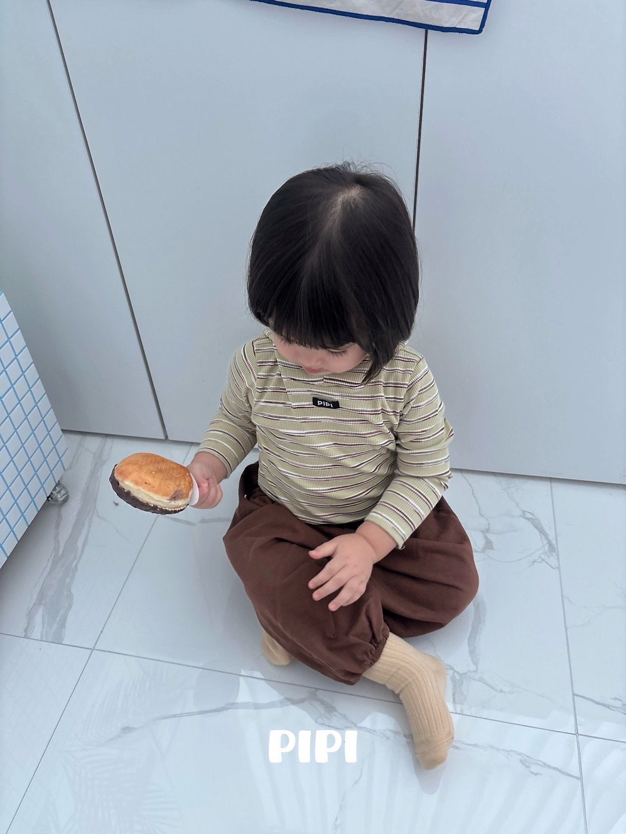 ［pipi］pastel jpgger pants