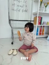 ［pipi］Frill ankle pants