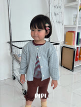 ［pipi］Stripe round tee
