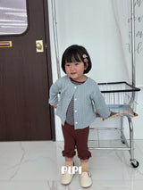 ［pipi］Stripe round tee