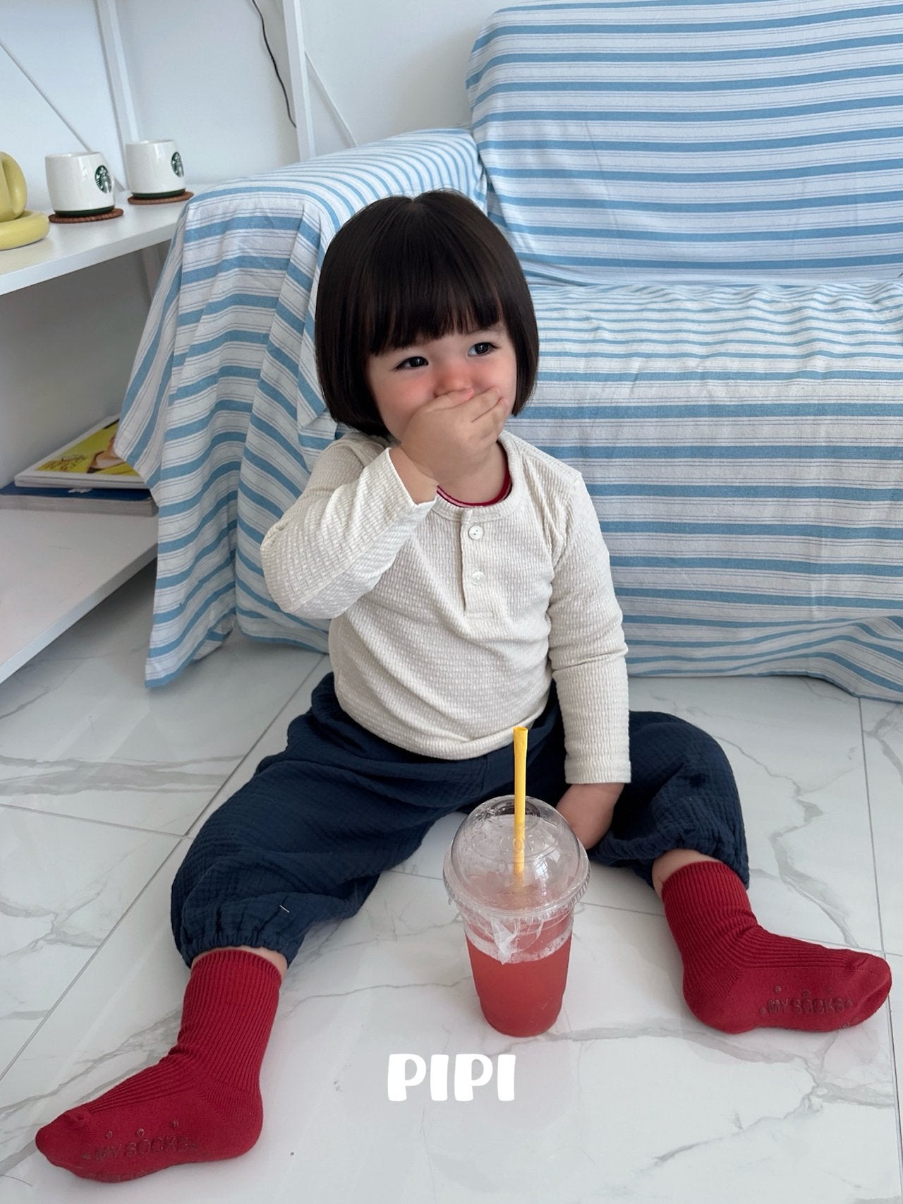 ［pipi］Candy jogger pants