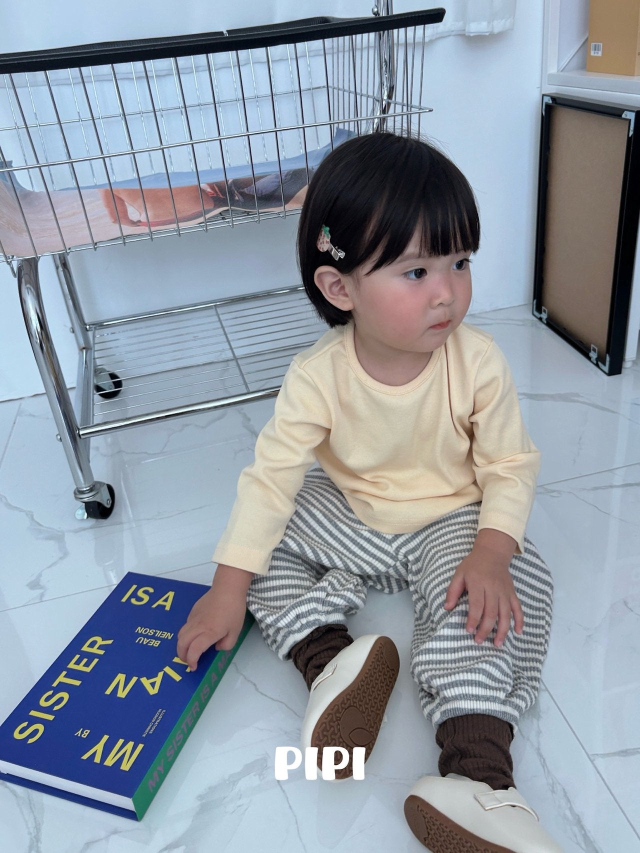 ［pipi］Basic round tee