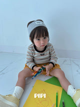 ［pipi］Rainbow stripe tee