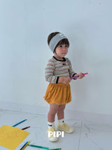 ［pipi］Rainbow stripe tee