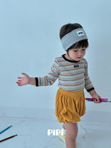 ［pipi］Rainbow stripe tee