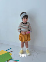 ［pipi］Rainbow stripe tee