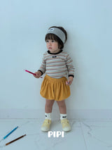 ［pipi］Terry pumpkin pants
