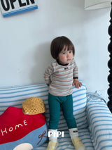 ［pipi］Rainbow stripe tee