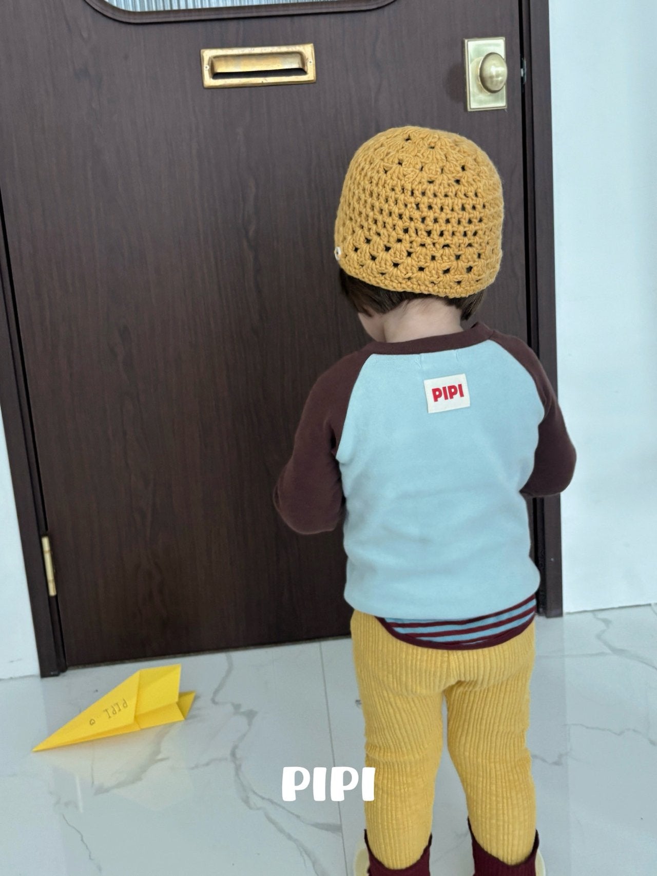 ［pipi］Raglan contrast tops