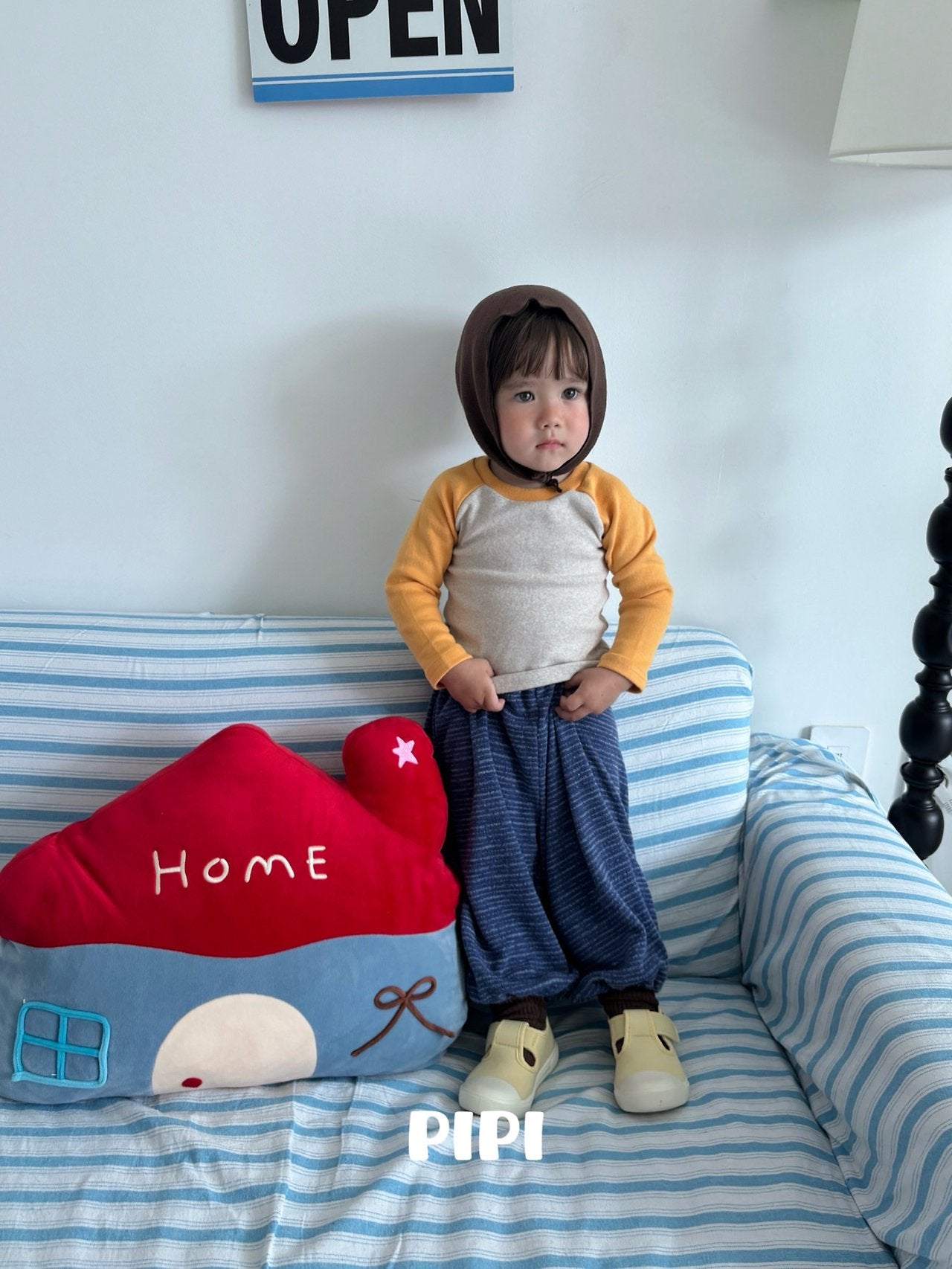 ［pipi］Eyelet scarf