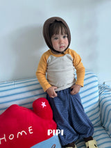 ［pipi］Raglan contrast tops