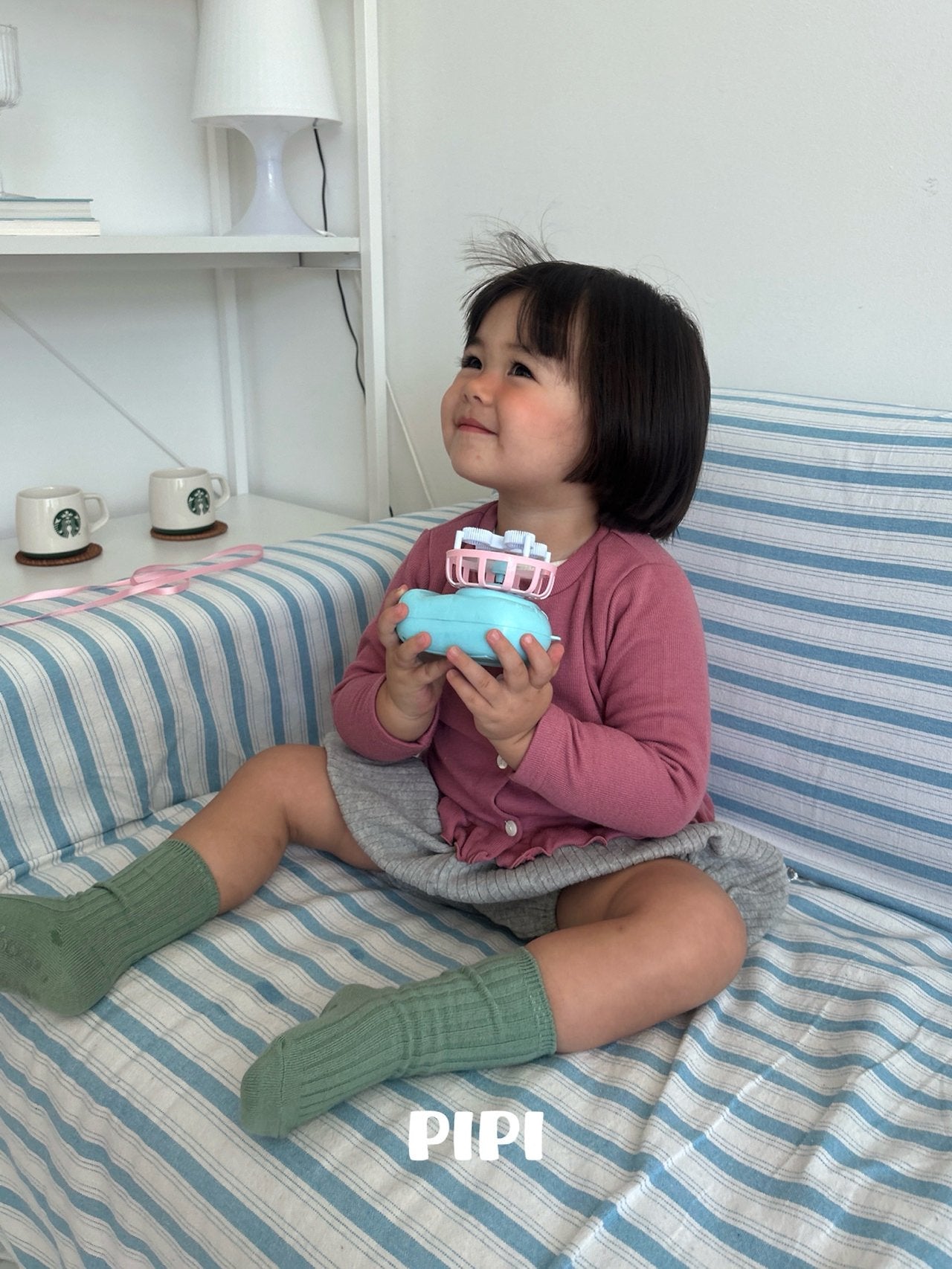 ［pipi］Knit pumpkin pants