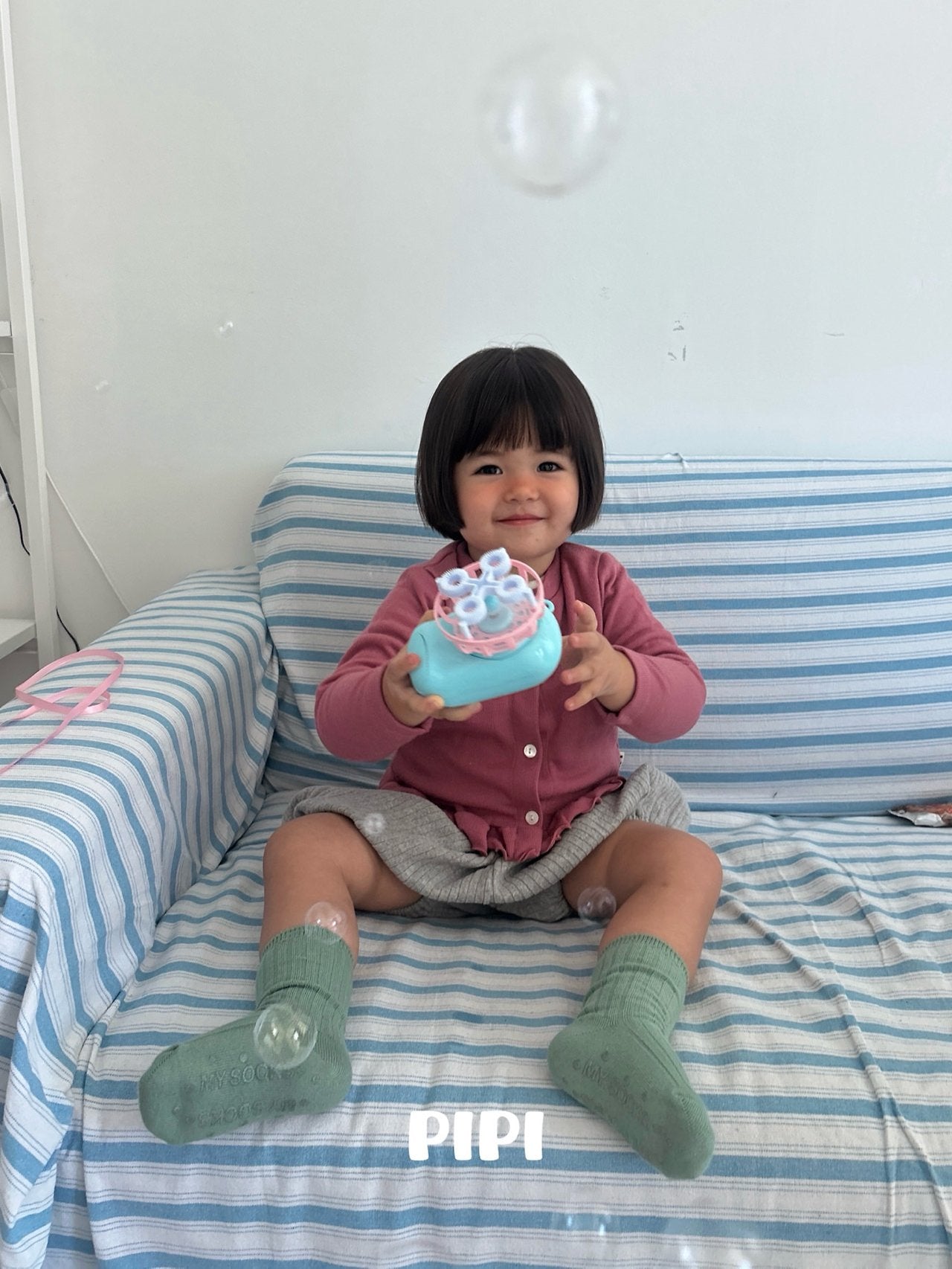 ［pipi］Knit pumpkin pants