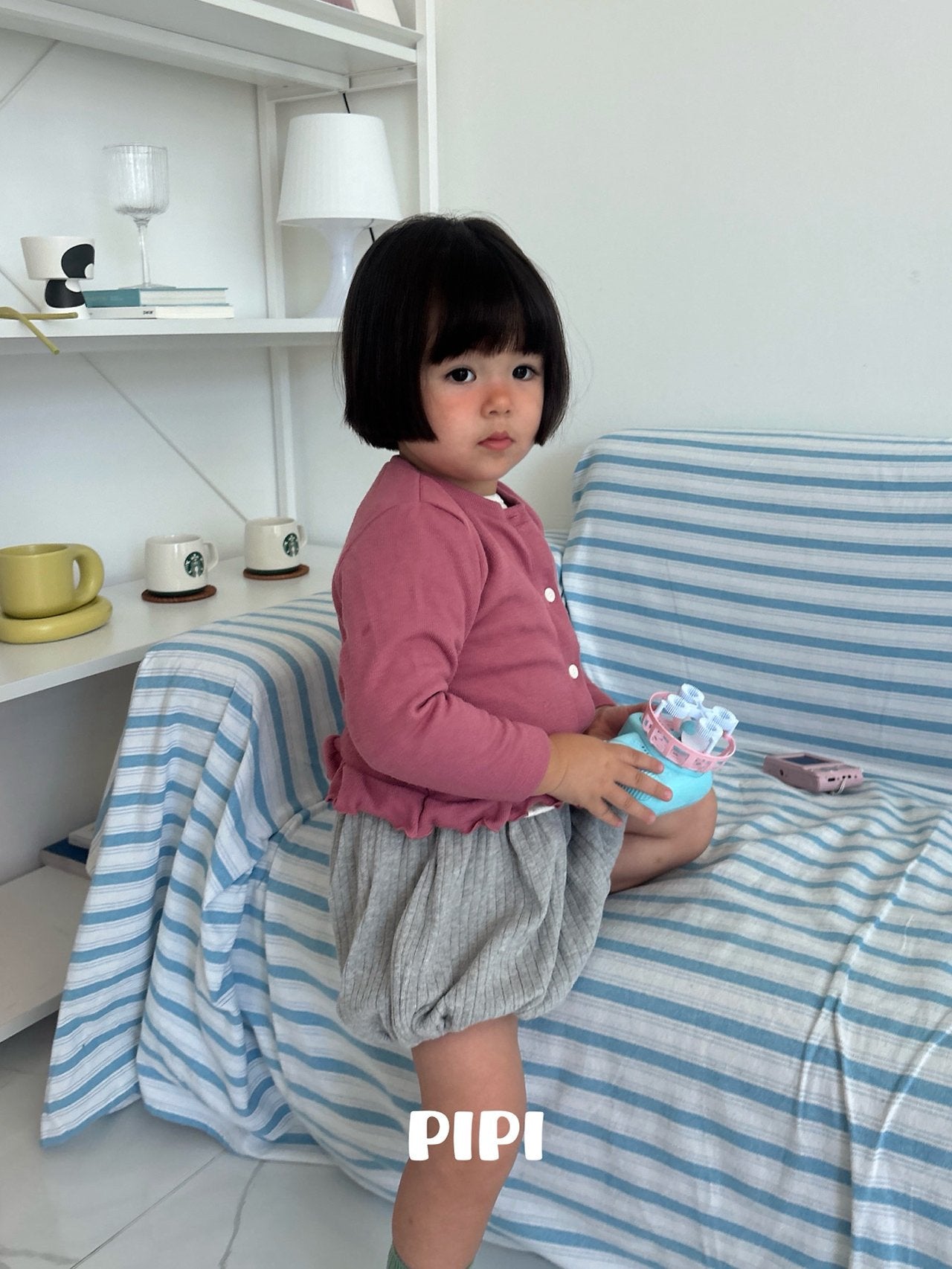 ［pipi］Frill cardigan