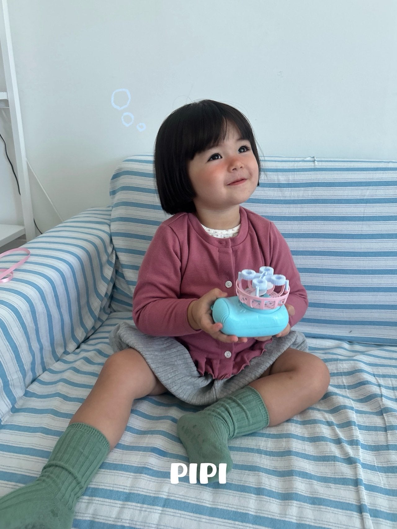 ［pipi］Frill cardigan