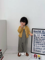 ［pipi］Pipi stripe overalls