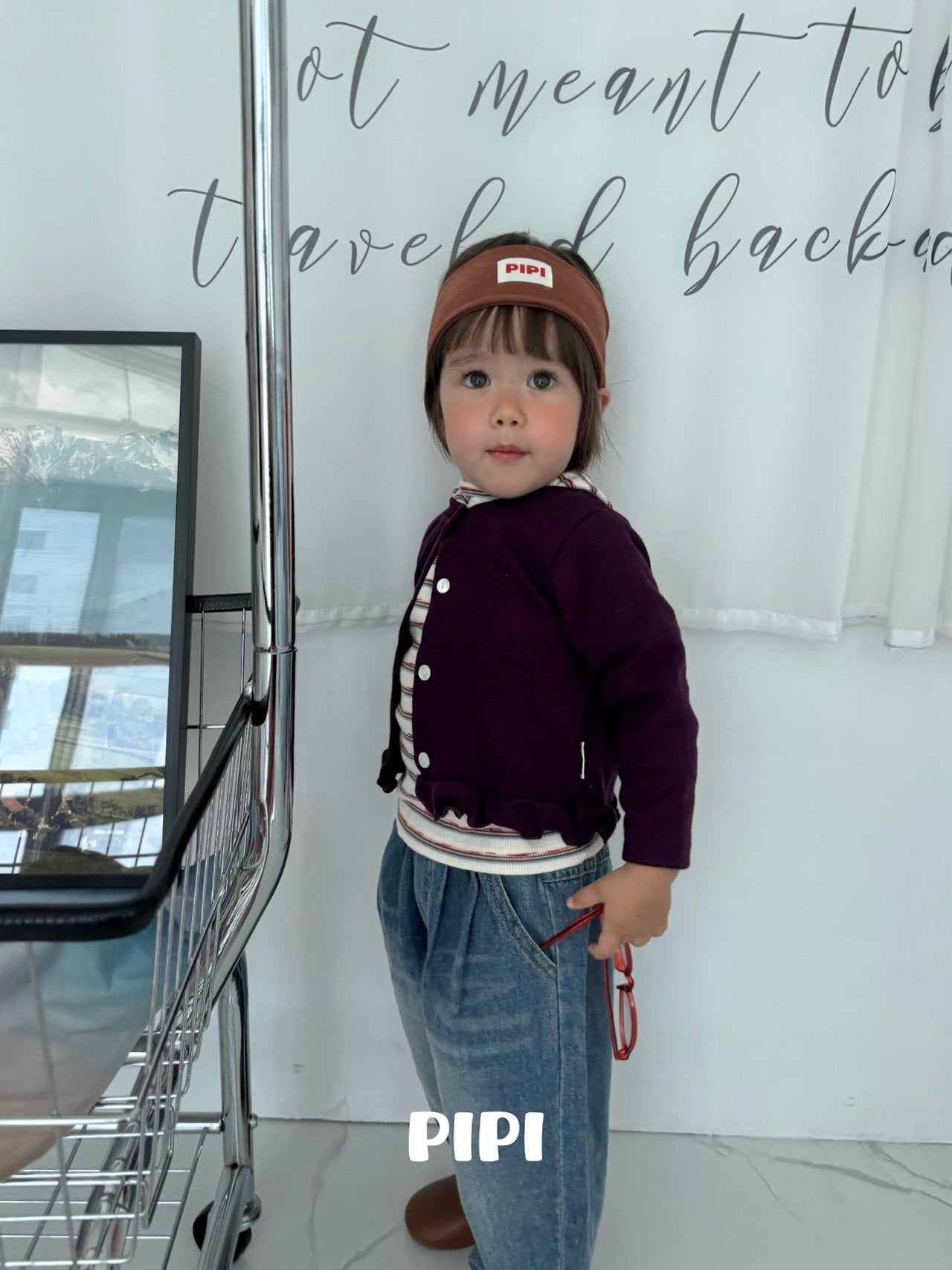 ［pipi］Frill cardigan